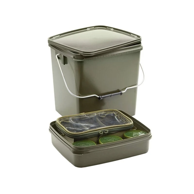Conteneur Trakker 13 Ltr Olive Square Container