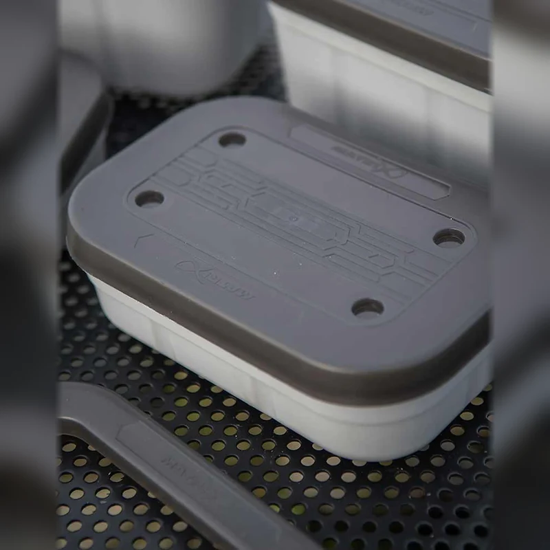 Air Lock Bait Tubs – Aasdozen met Gesloten Deksel