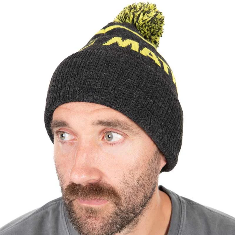 Lime & Grey Bobble Hat – Muts -