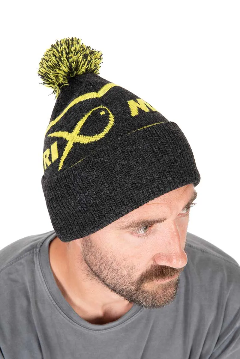 Lime & Grey Bobble Hat – Muts -