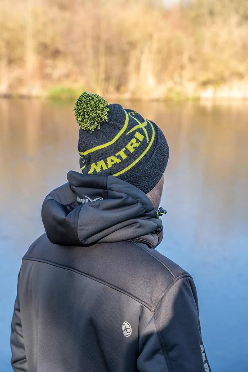 Lime & Grey Bobble Hat – Muts -