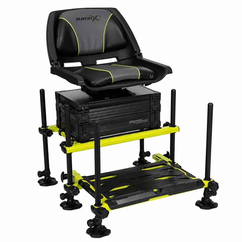 F25 Pro Swivel Seatbox - Lime Edition – Zitkist met Draaistoel