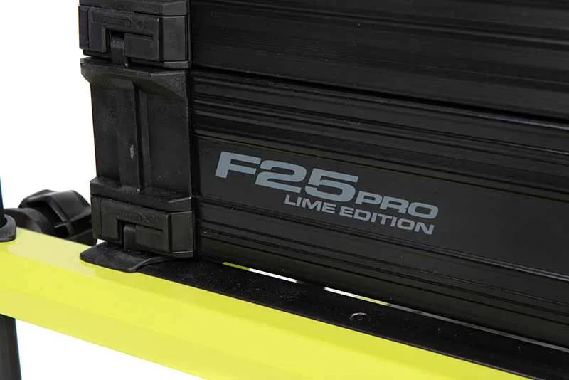 F25 Pro Swivel Seatbox - Lime Edition – Zitkist met Draaistoel