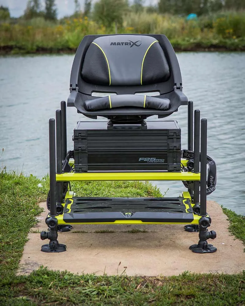 F25 Pro Swivel Seatbox - Lime Edition – Zitkist met Draaistoel
