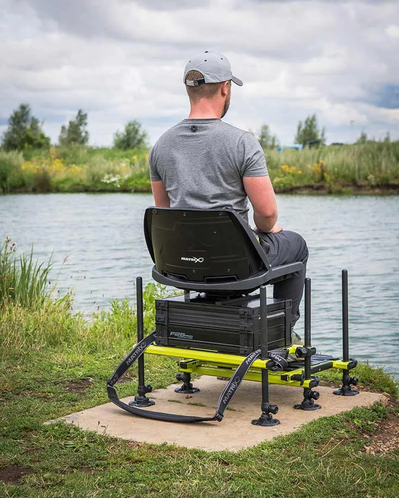 F25 Pro Swivel Seatbox - Lime Edition – Zitkist met Draaistoel