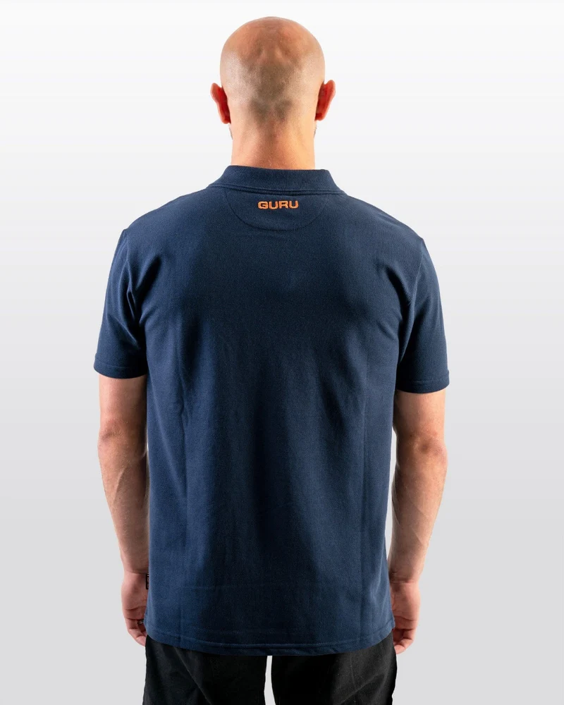 Polo Navy/Orange – Poloshirt 🎁
