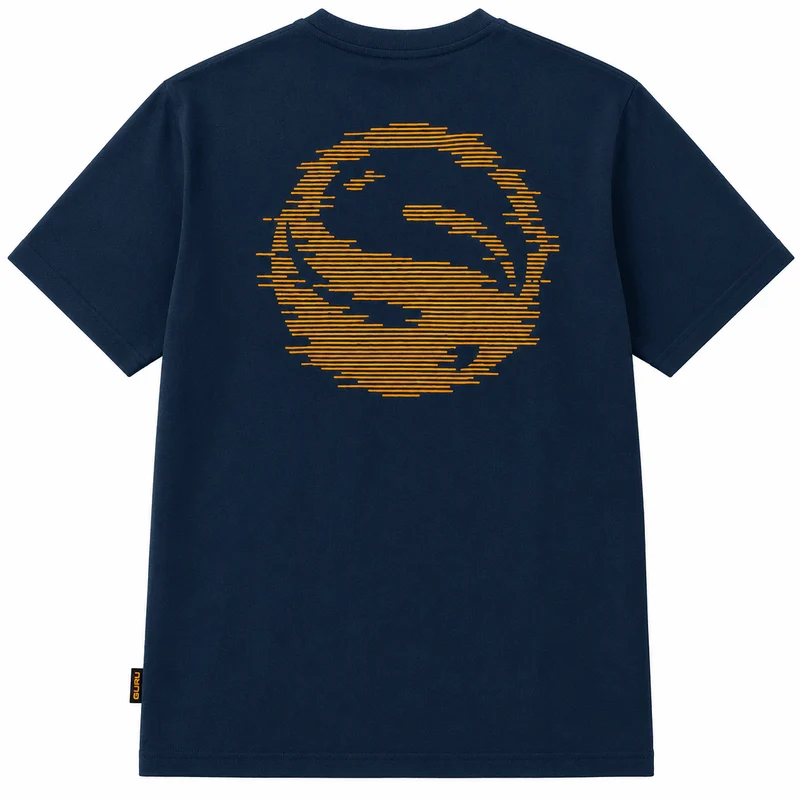 Glitch Navy Tee – T-shirt 🎁