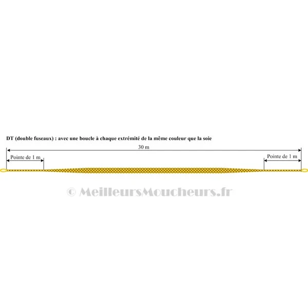 Soie naturelle DT Peche à soie