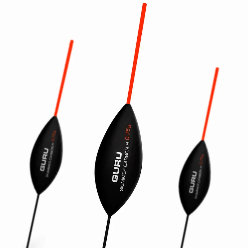 Skimmer Hollow Carbon – Dobber (10 stuks) - 🎁