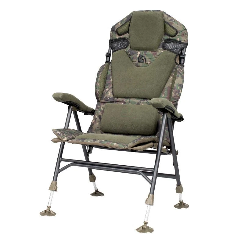 Chaise Trakker Fauteuil inclinable haut camouflage Levelite