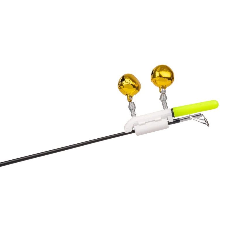 Battery Bell Light Green – Groen Hengeltoplicht met Dubbele Bel en CR425-batterij