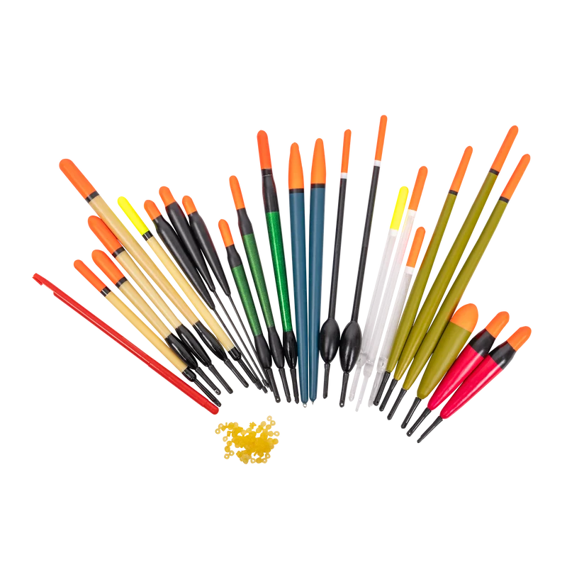 Float Fishing Set – Dobberset (24 stuks)