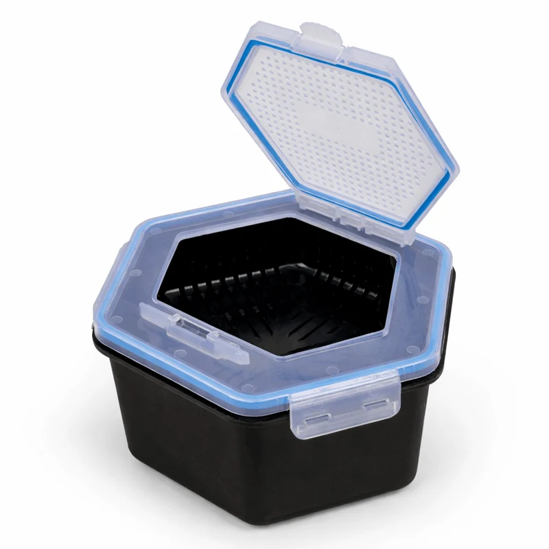Secure-Lock Bait Box and Sieve 2L – Aasdoos met Uitneembare Aaszeef - 🎁