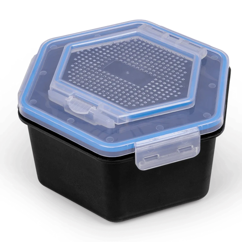 Secure-Lock Bait Box and Sieve 2L – Aasdoos met Uitneembare Aaszeef - 🎁
