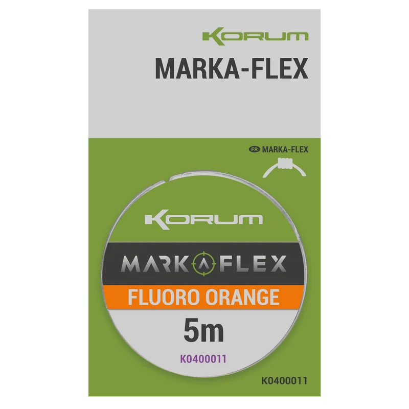 Fluoro Orange 5m – Markeerelastiek 🎁