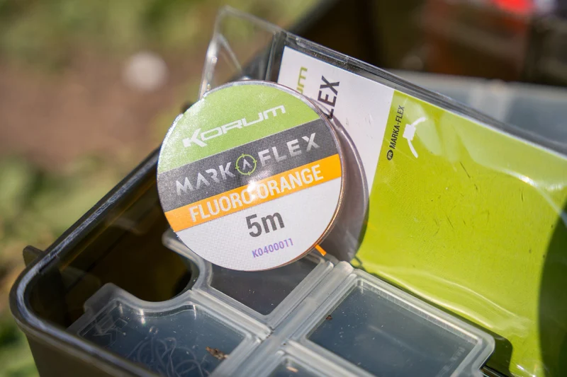 Fluoro Orange 5m – Markeerelastiek 🎁