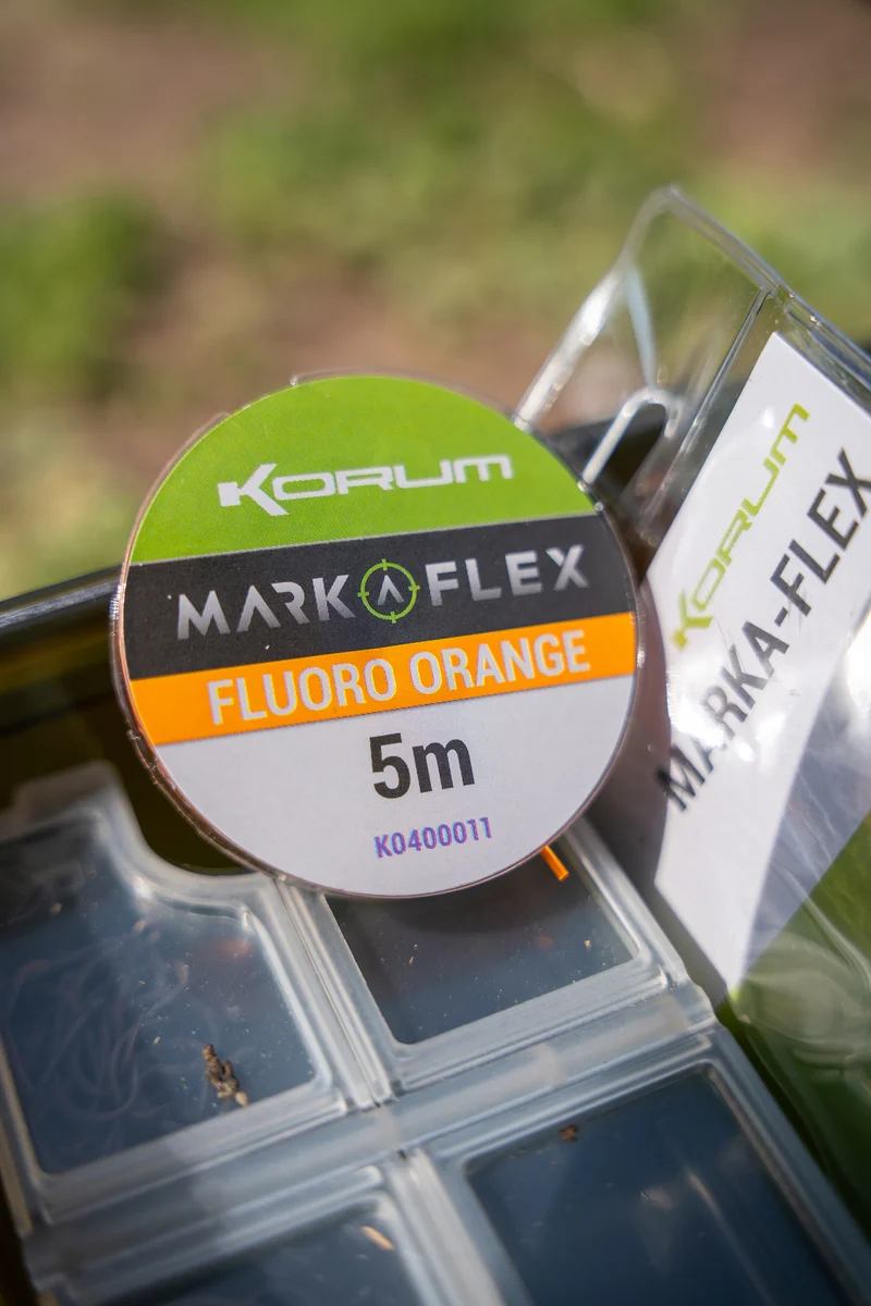 Fluoro Orange 5m – Markeerelastiek 🎁