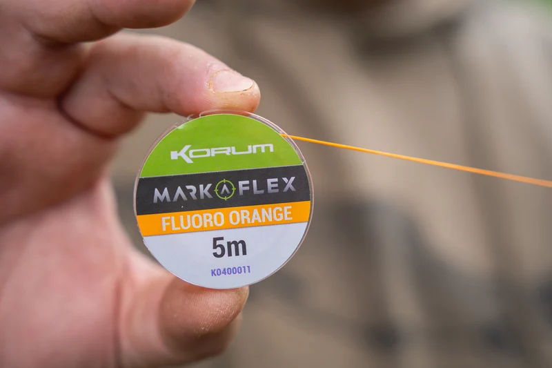 Fluoro Orange 5m – Markeerelastiek 🎁