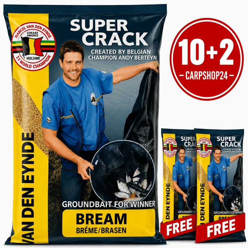 Super Crack Natural Bream 1kg – Brasemvoer 🎁 10+2