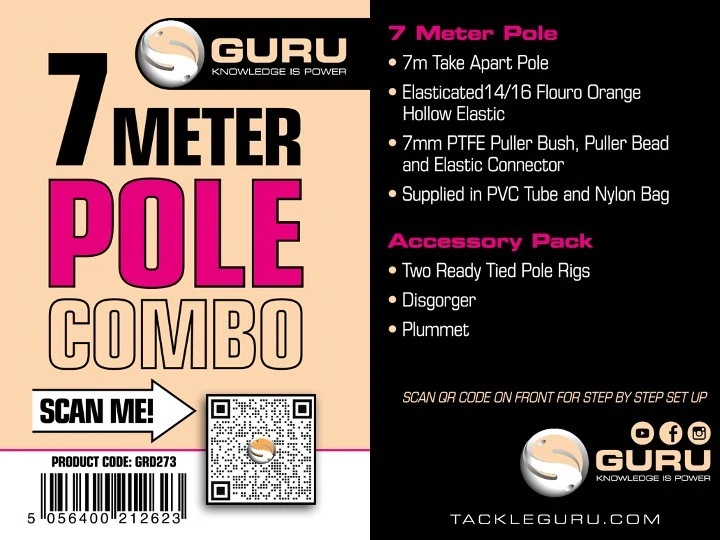 7000XS 7.0m POLE COMBO – Kanthengelset