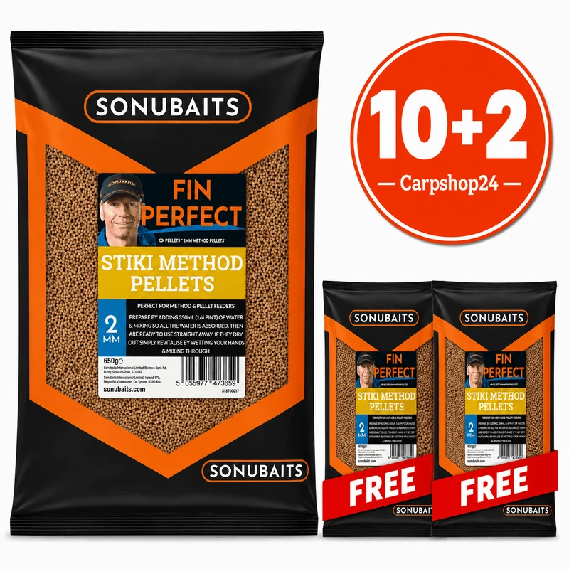 Fin Perfect Stiki Method Pellets 650g - 2mm – Method Pellets 🎁 10+2