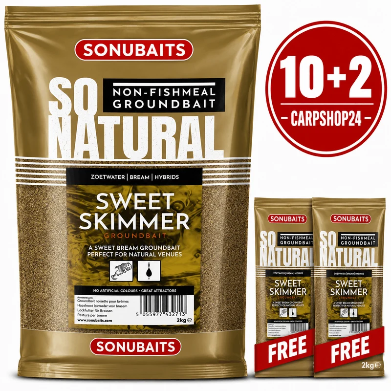 So Natural Sweet Skimmer 900g – Zoet Brasemvoer 🎁 10+2