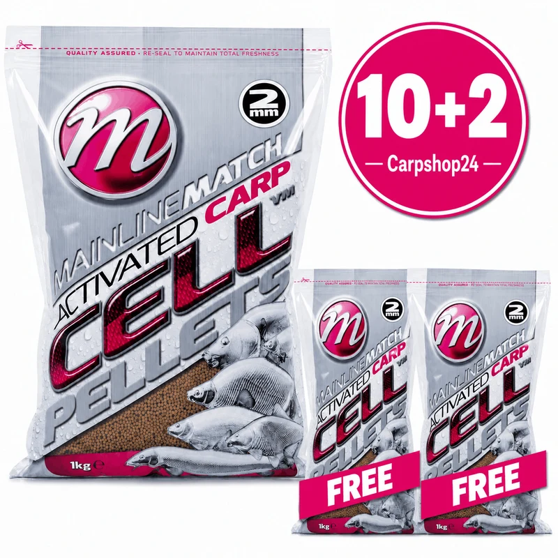 Match Activated Carp Cell 1kg – Karperpellets met Cell-smaak 🎁 10+2
