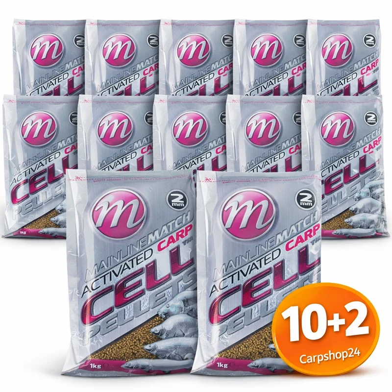 Match Activated Carp Cell 1kg – Karperpellets met Cell-smaak 🎁 10+2