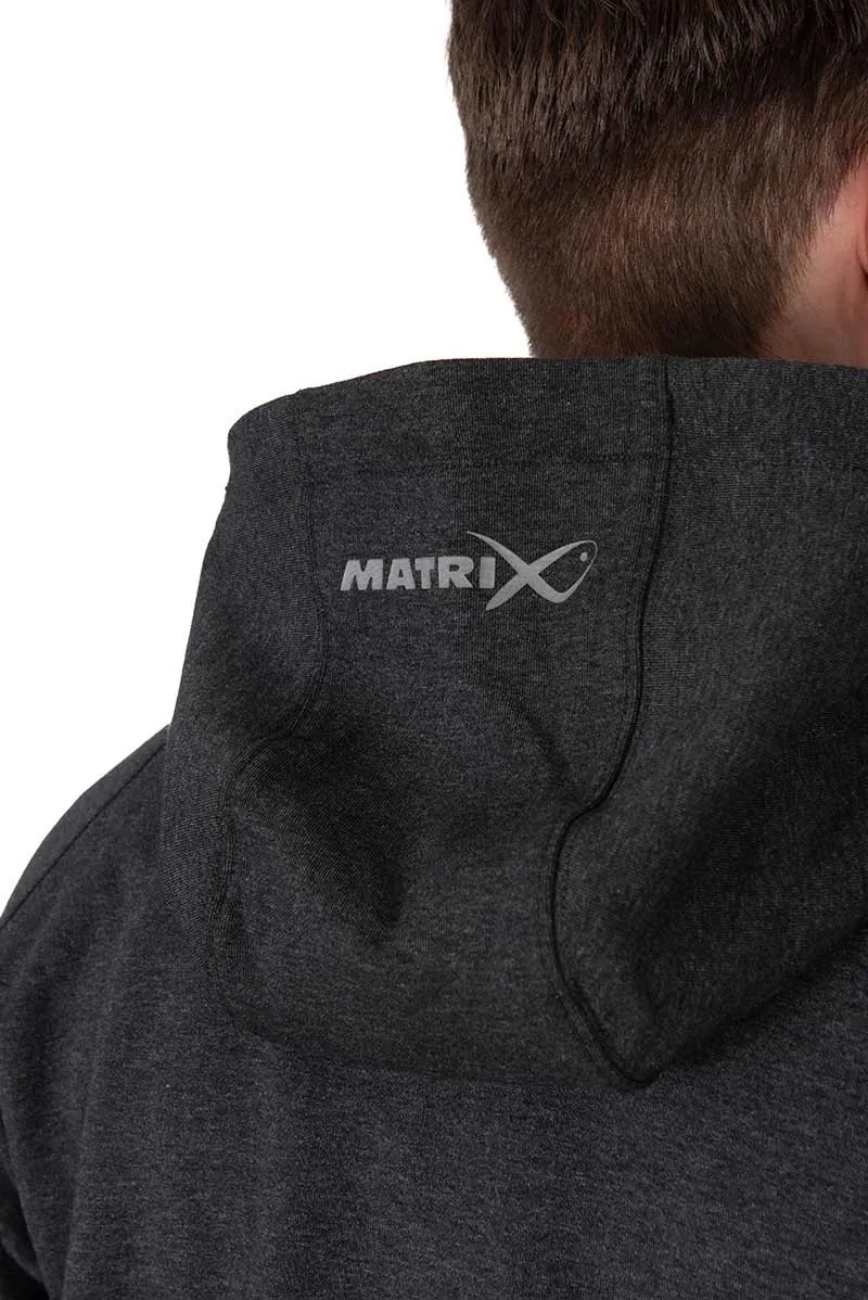 Charcoal Marl Zip Hoody – Hoodie met Rits 🎁