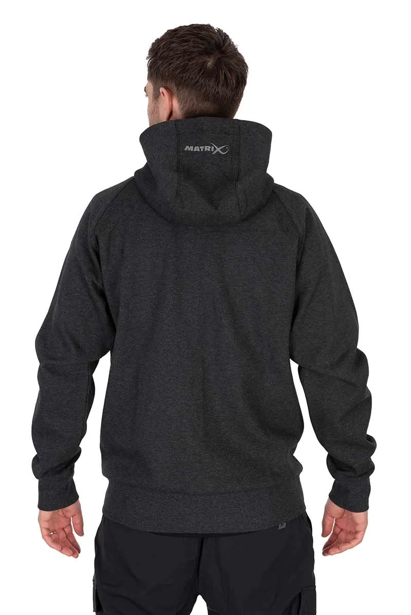 Charcoal Marl Zip Hoody – Hoodie met Rits 🎁