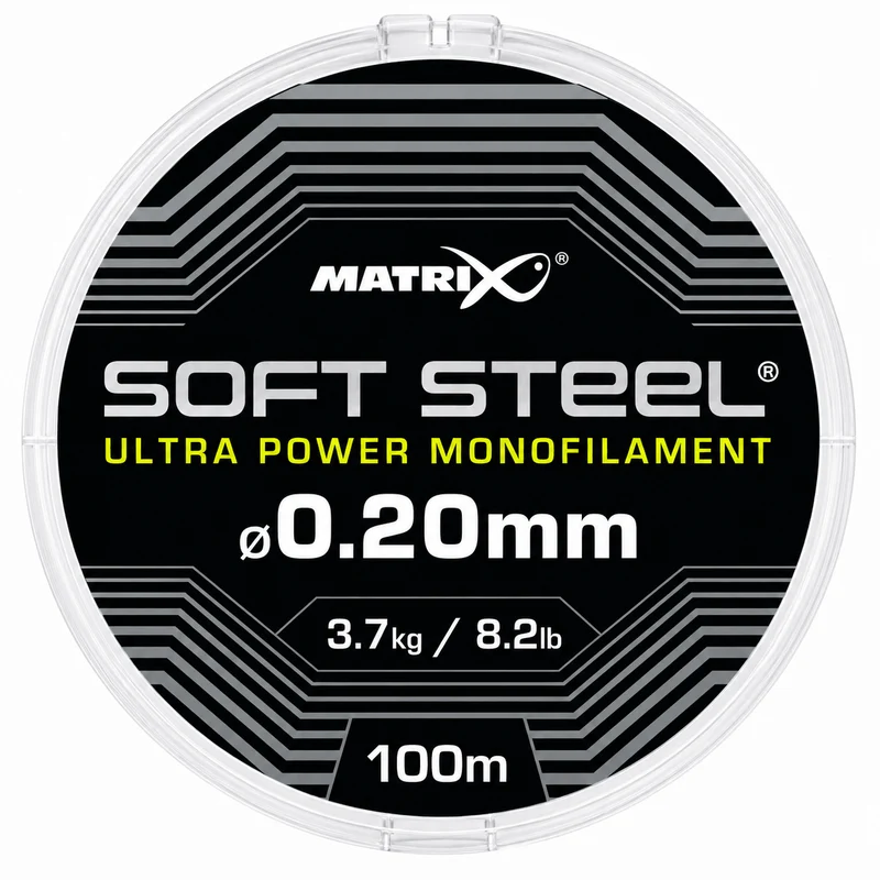 Soft Steel Ultra Power Monofilament - 100m – Nylon Vislijn