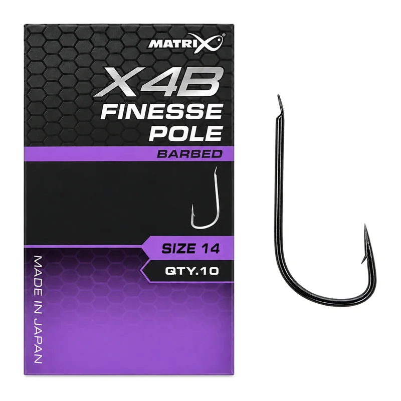 X4B Finesse Pole Barbed – Haak met Weerhaak