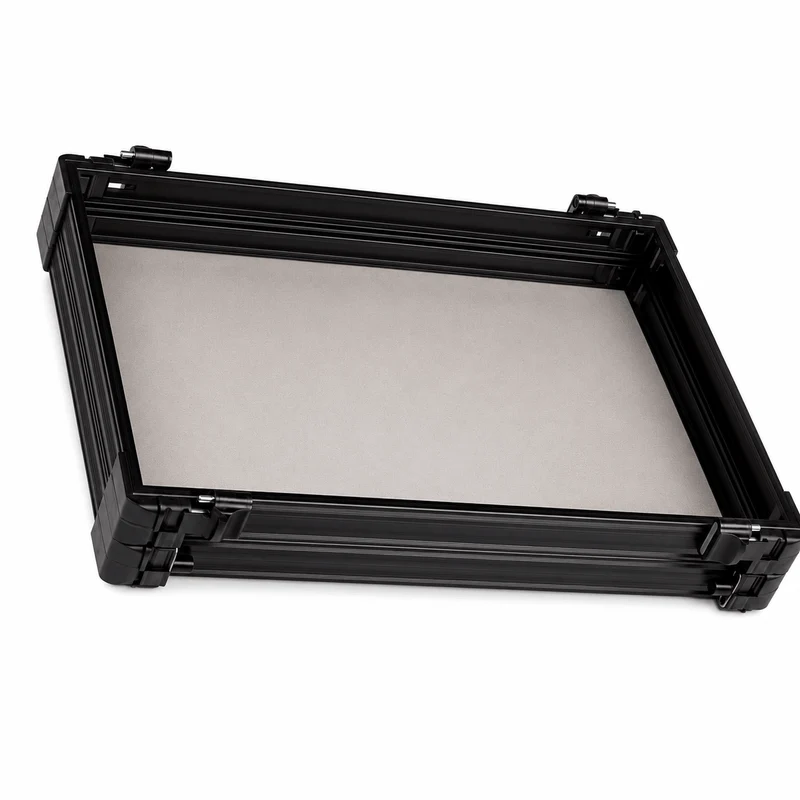 RIVE BLACK ANODISED 60mm TRAY – Diepe Zitkistlade
