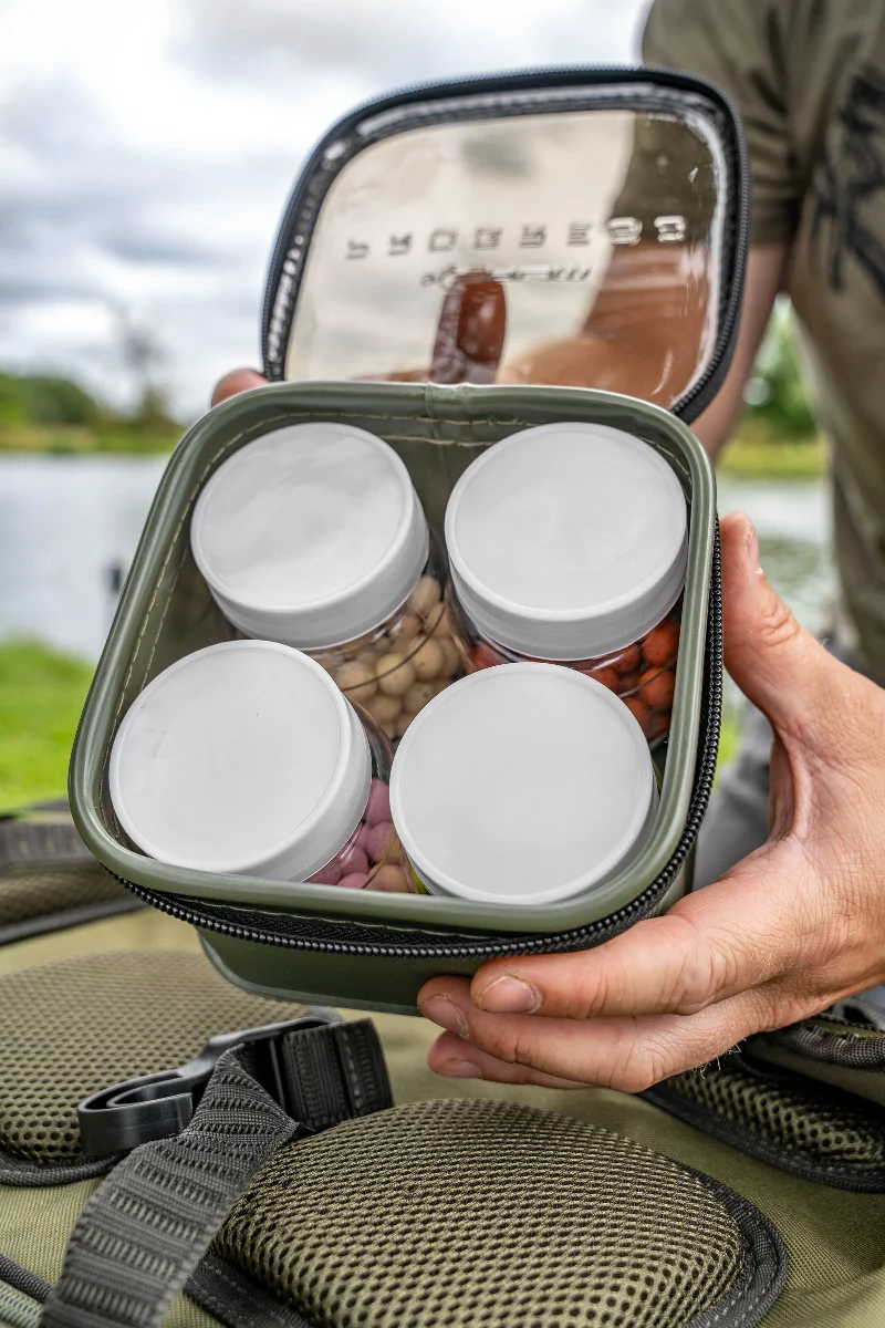 Progress EVA Hookbait Pouches – Tas voor Haakaaspotjes 🎁
