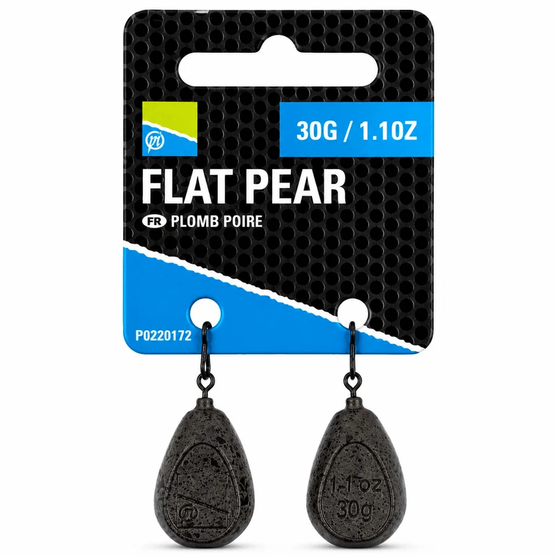 Flat Pear Leads – Feederlood (2 Stuks)