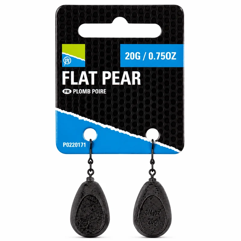 Flat Pear Leads – Feederlood (2 Stuks)