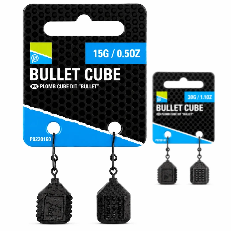 Bullet Cube Leads – Feederlood (2 Stuks)