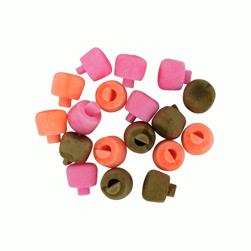Dumbellmix Ultra Pop Up Rok Fishing Rose, brun et orange 9