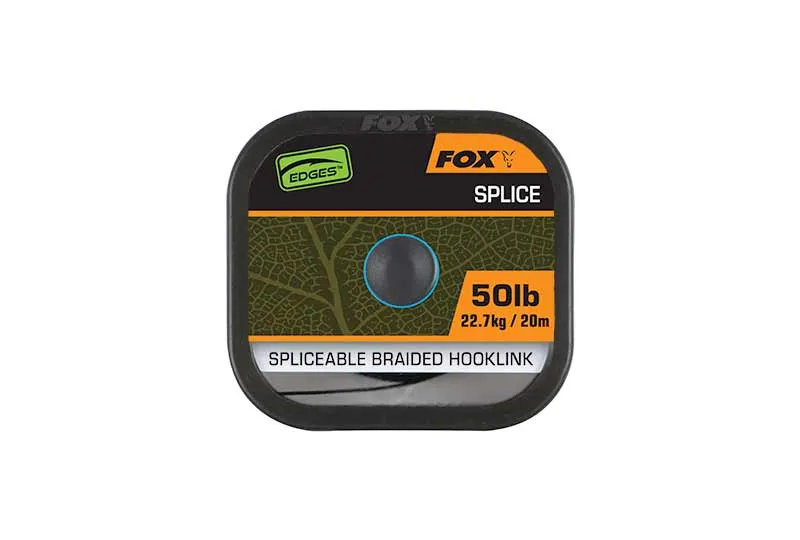 Tresse Fox Edges Naturals Splice Bas de ligne 20 m
