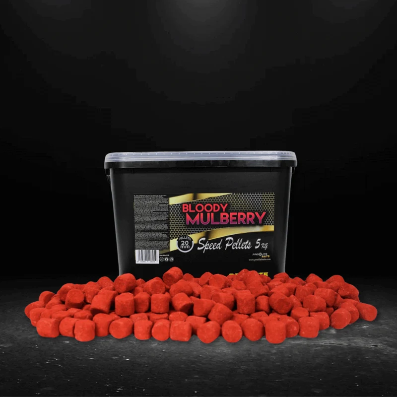 Speed Pellets Pro Elite Baits Gold Bloody Mulberry 20 mm 5 kg