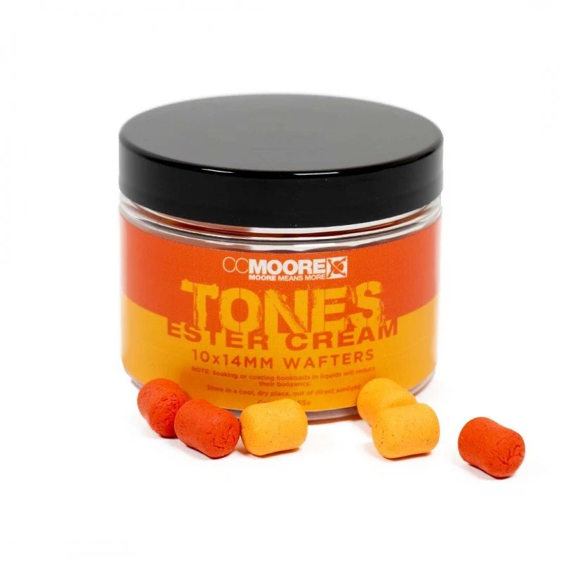 Wafters Dumbells Ccmoore Ester Cream Orange 10-14 mm