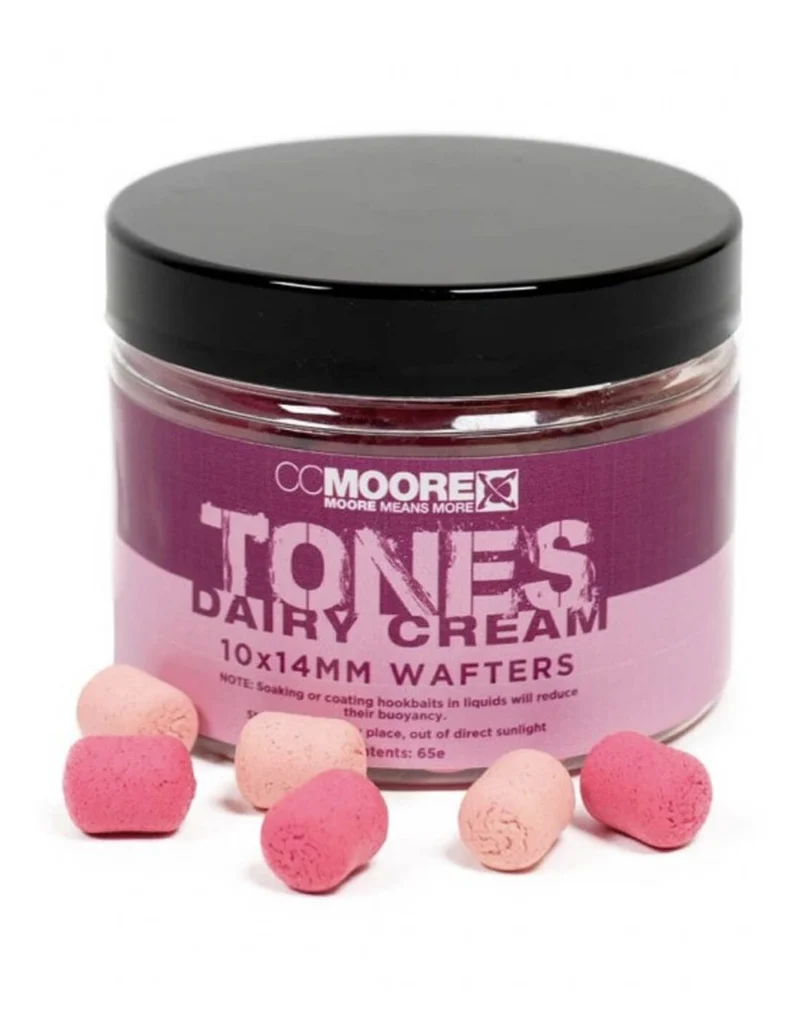 Wafters Dumbells Ccmoore Dairy Cream Rose 10-14 mm