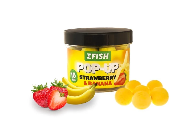 Pop Ups Zfish Strawberry & Banana 16 mm