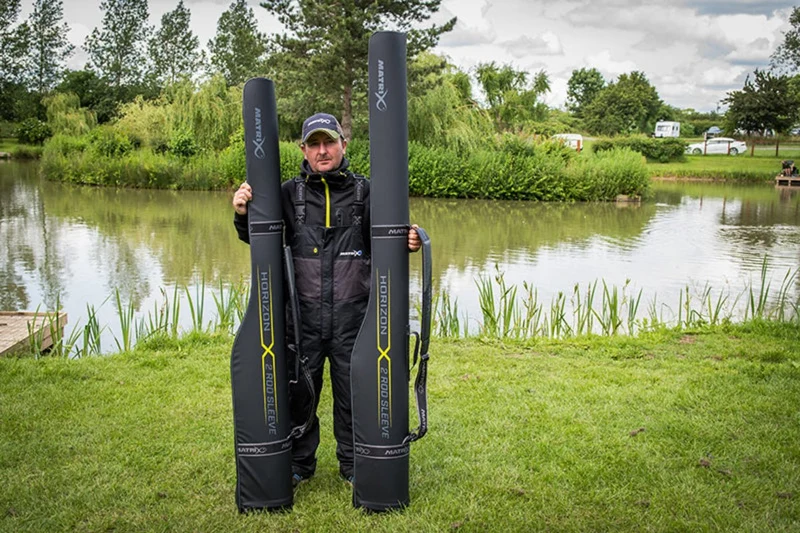 Horizon Rigid 2 Rod Sleeve 1.95m – Verstevigd Foedraal voor 2 Werphengels 🎁