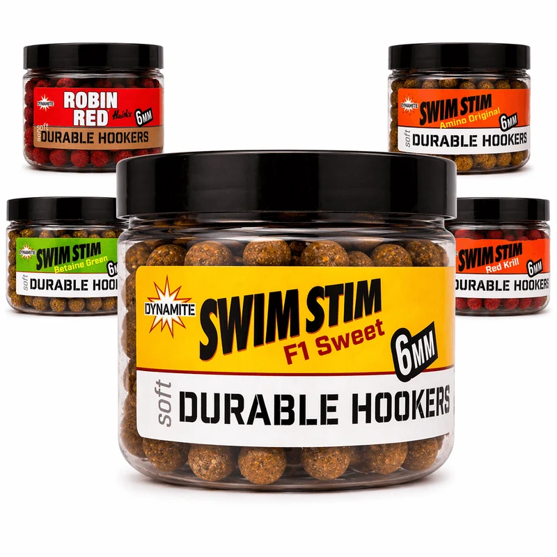Swim Stim Soft Durable Hookers 6mm – Kant-en-klare Zachte Haakpellets