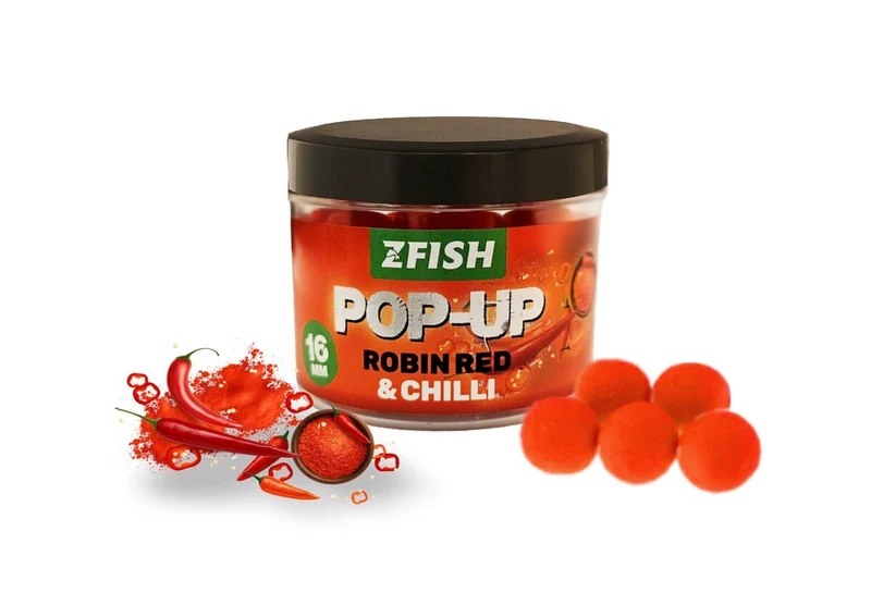 Pop Ups Zfish Piment & Robin Red 16mm