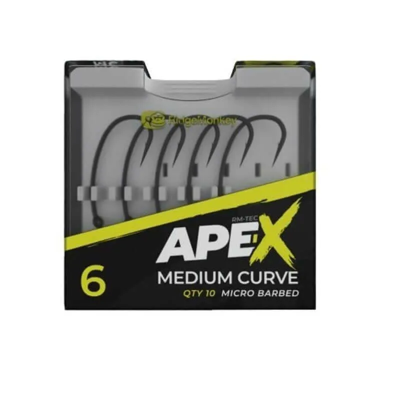 Hameçons Ridge Monkey Ape-X Medium Curve