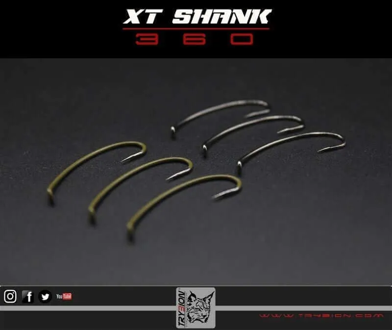 Hameçons Trybion XT Shank Camo