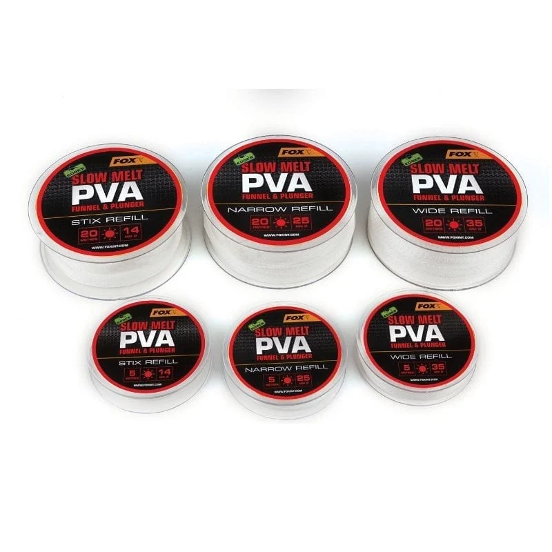 Recharge PVA Filet Soluble lent Fox 25 mm / 5m