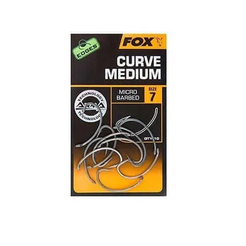 Hameçons Fox Edges Curve Medium